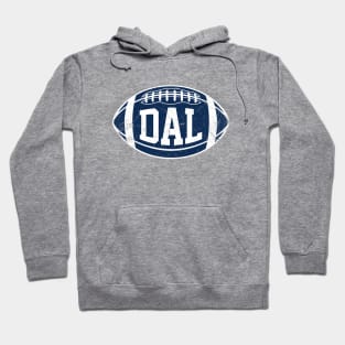 DAL Retro Football - Silver Hoodie